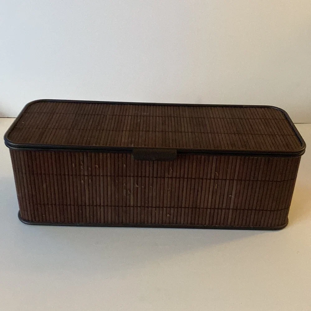 Cute Bamboo Storage Bin